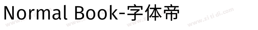 Normal Book字体转换